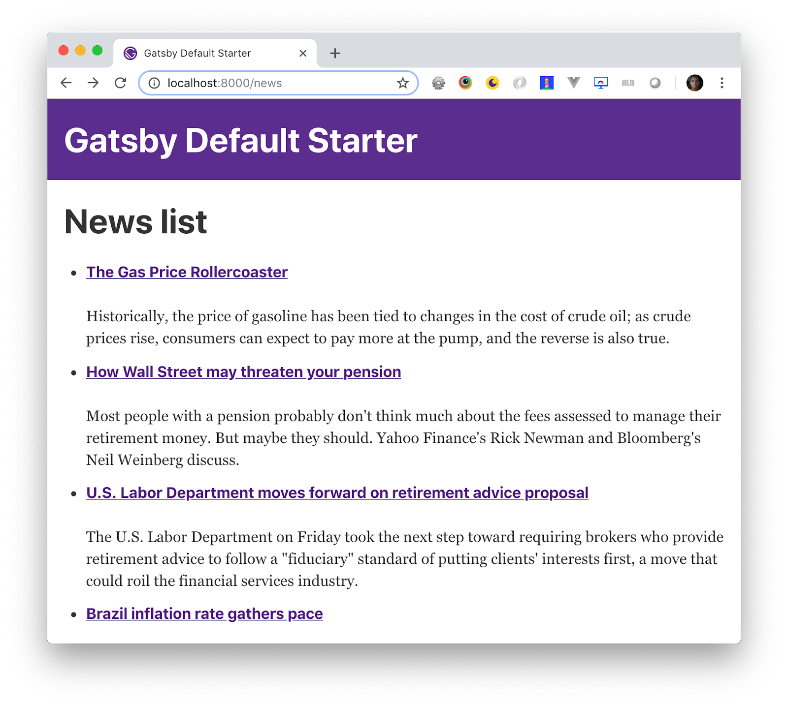 gatsby-default-starter-news